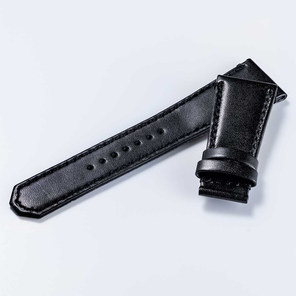 Smooth cowhide strap – Black (VM03-VBK)