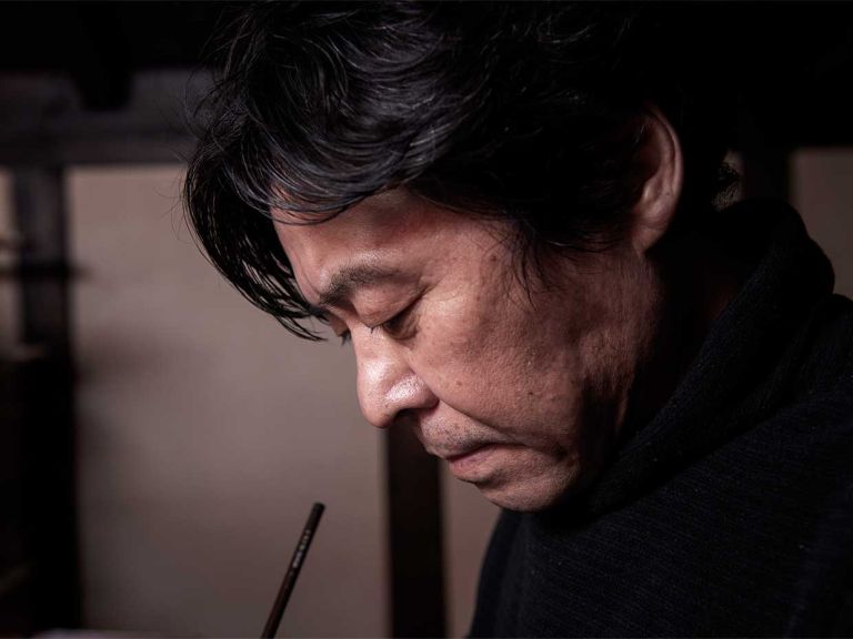 漆文字盤　箱瀬 順一