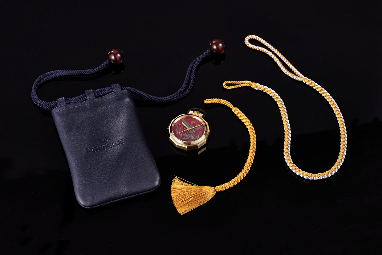 提げ時計　鳳凰