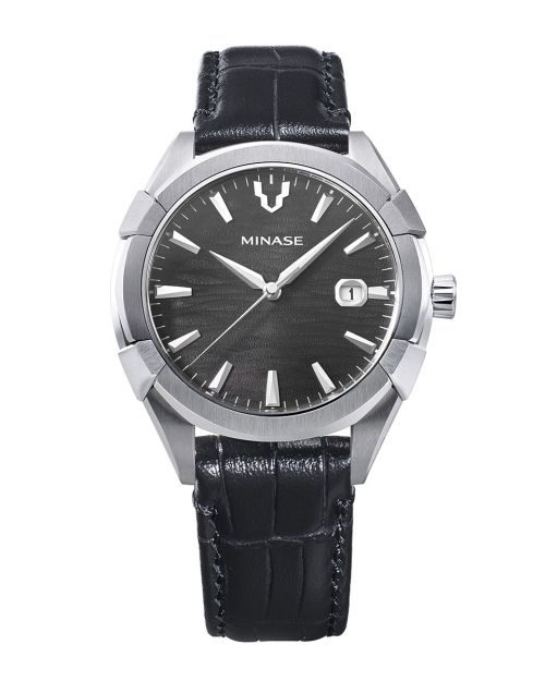 URUGA 42 Leather Model [UG03-CBKNGY-SSB]