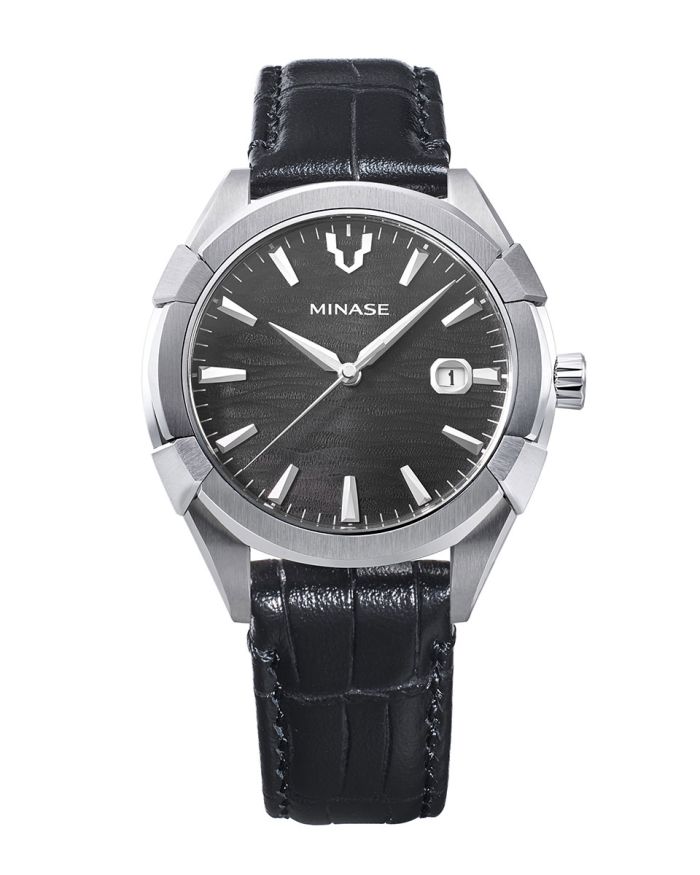 URUGA 42 Leather Model [UG03-CBKNGY-SSB]