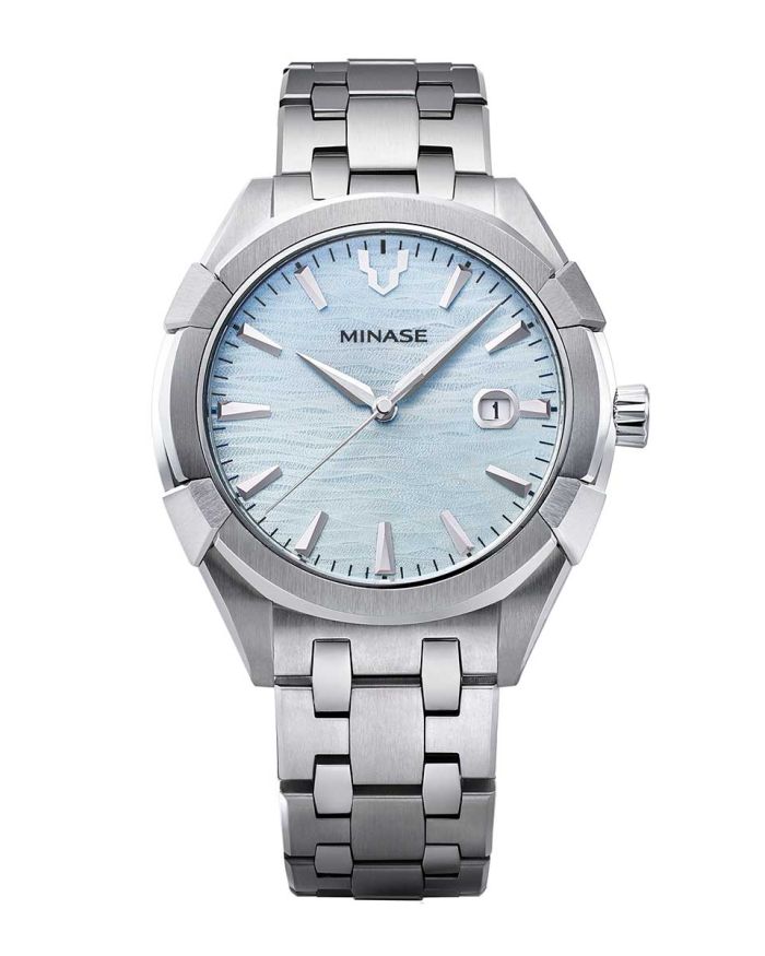 Uruga 42 “ICE BLUE” Bracelet Model [UG03-M01NIB-SSB]