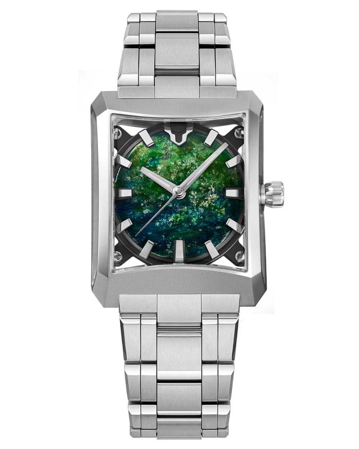 YUSAI Series “FIVE WINDOWS MID ~Pluralist Garden” Bracelet model [VM07-M01TTG-SSB]