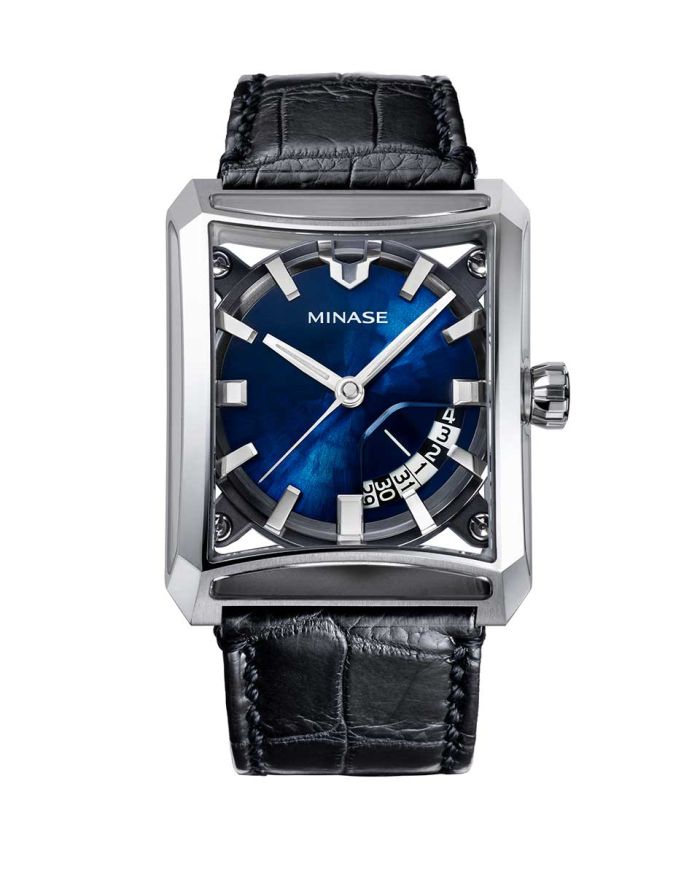 SEVEN WINDOWS “YUKI-HIRA Dial” Leather model [VM15-CDNYBL-SSD]