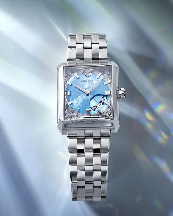 SEVEN WINDOWS “YUKI-HIRA Dial” Bracelet Model [VM15-M01YIB-SSB]