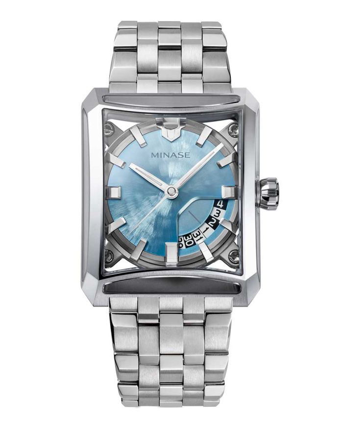 SEVEN WINDOWS “YUKI-HIRA Dial” Bracelet Model [VM15-M01YIB-SSB]