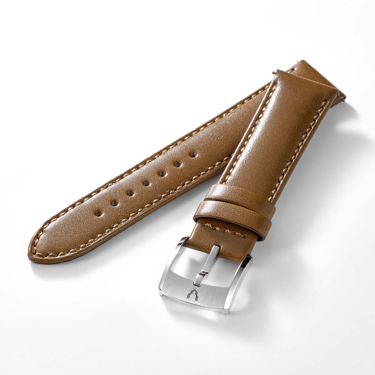 MASTER CRAFT M3 “Smooth cowhide One-touch Strap” – Beige16 [M3-VBE20-18]