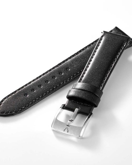 MASTER CRAFT M3 “Smooth cowhide One-touch Strap” – Black [M3-VBK20-18]