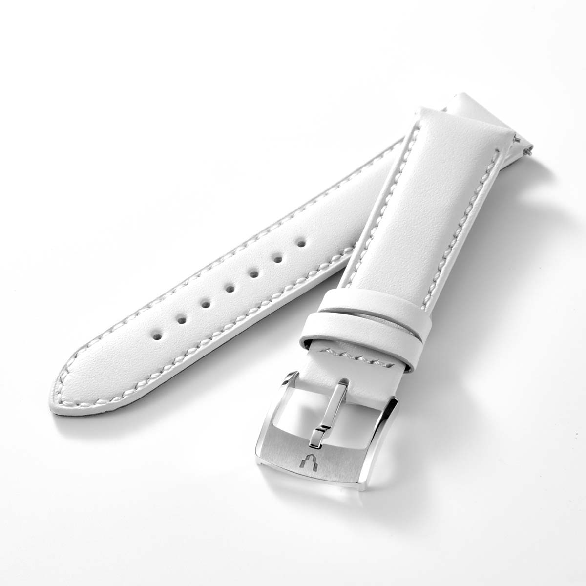 MASTER CRAFT M3 “Smooth cowhide One-touch Strap” – White17 [M3-VWH20-18]