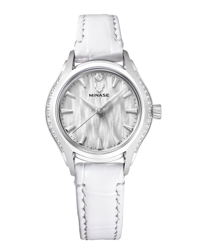 Luna Arch Leather Model “Stone-clamped (Diamond)” [UG01-CWHNWH-SSDD]