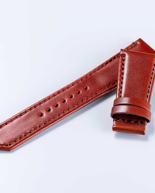 SEVEN WINDOWS “Smooth cowhide strap” (VM15) – Brown5 [VM15-VDB]