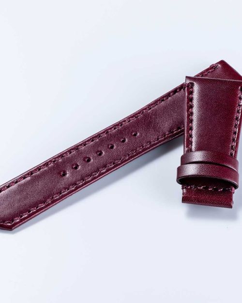 FIVE WINDOWS Mid “Smooth cowhide strap” (VM07) – Dark Red [VM07-VDR]