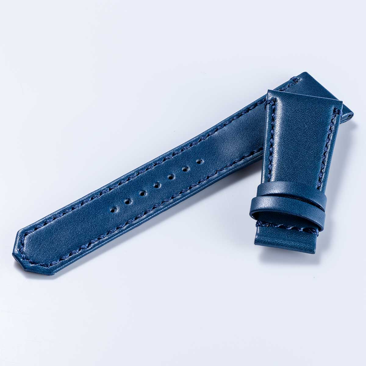 FIVE WINDOWS “Smooth cowhide strap” (VM03) – Navy19 [VM03-VNV]