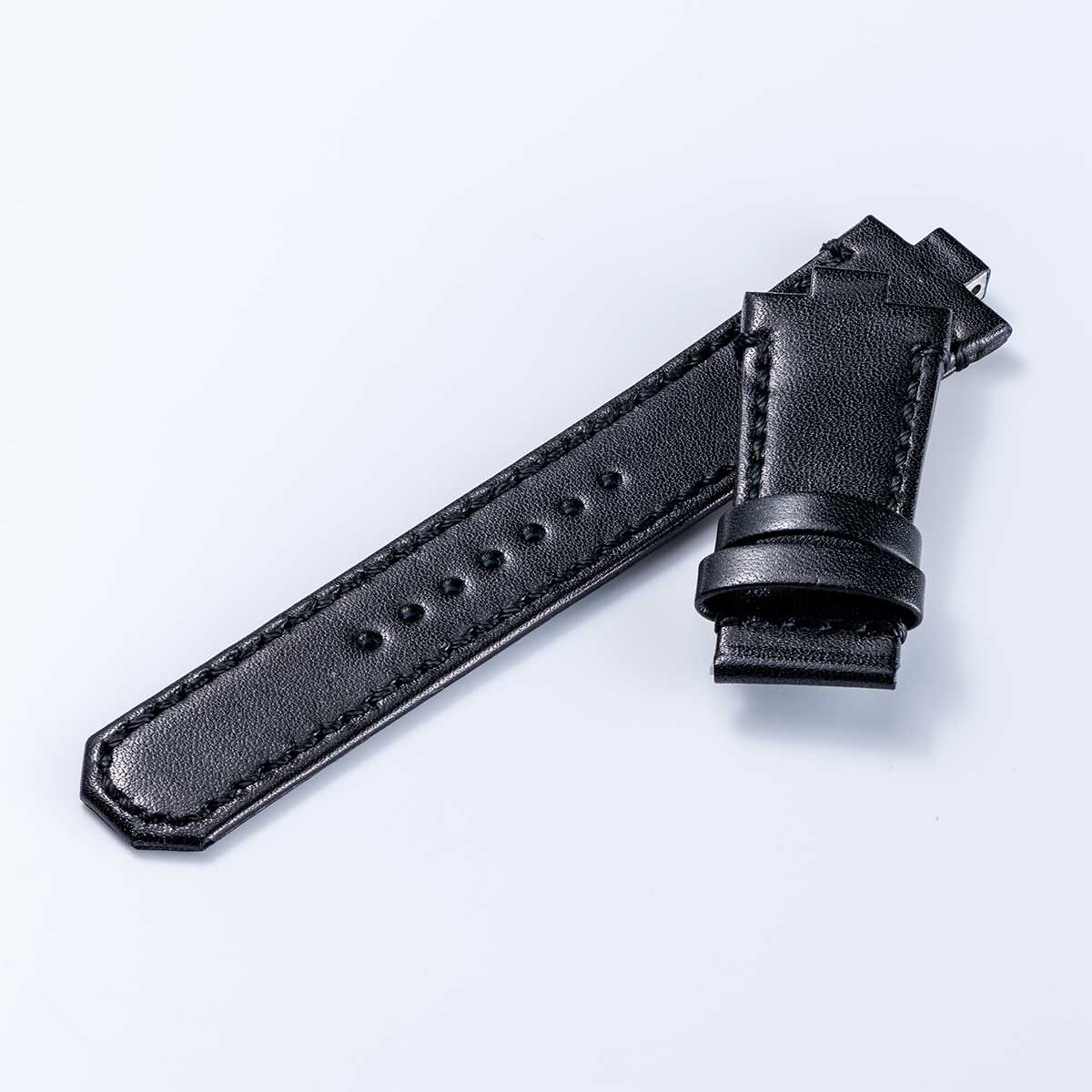 Smooth cowhide strap – Black (VM12-VBK)