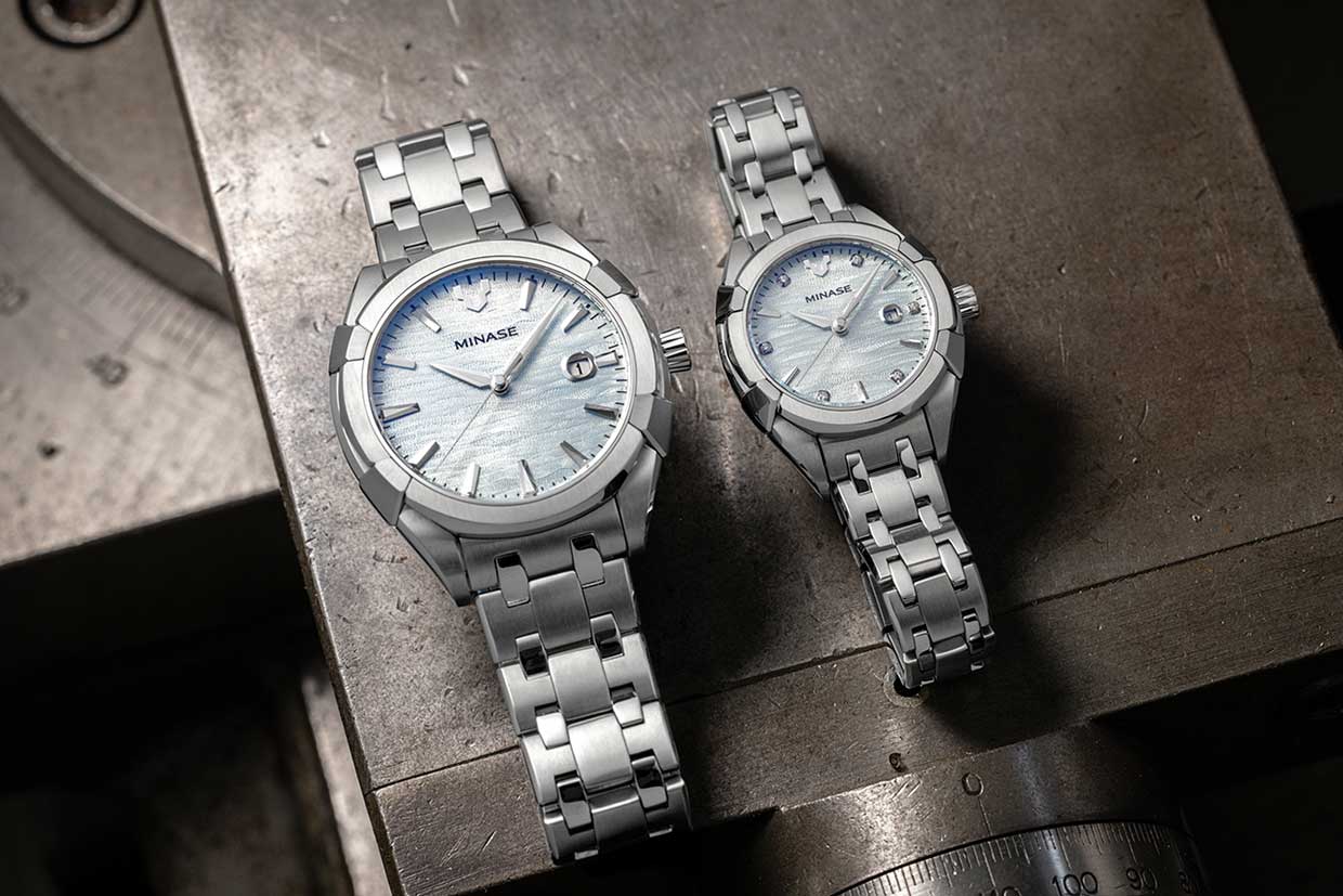 URUGA Ice Blue Dial