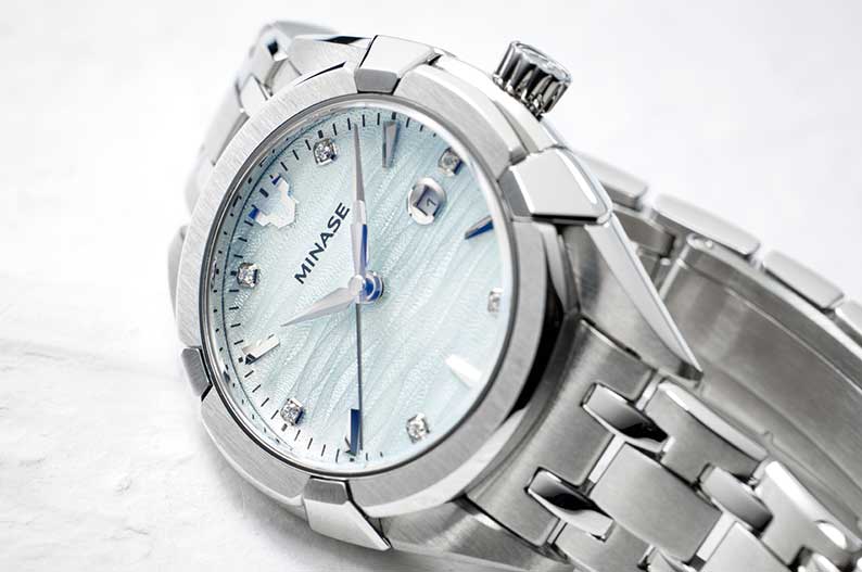 URUGA Ice Blue Dial