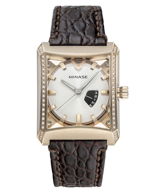 FIVE WINDOWS Mid size Leather Model Stone-clamped (Diamond) [VM07-C02WDD]