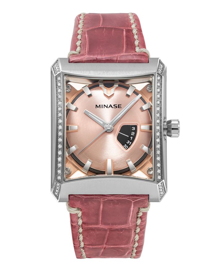 FIVE WINDOWS Mid size Leather Model Stone-clamped (Diamond) [VM07-C10SDD]