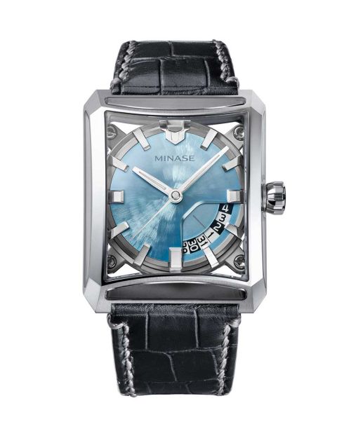 SEVEN WINDOWS “YUKI-HIRA Dial” Leather model [VM15-CBKYIB-SSD]