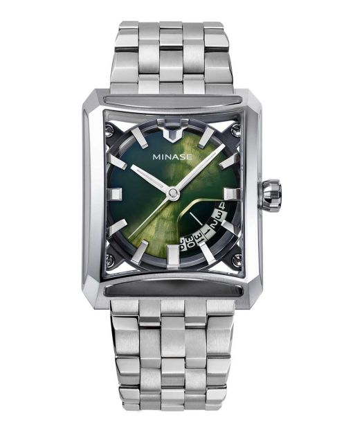 SEVEN WINDOWS “YUKI-HIRA Dial” Bracelet Model [VM15-M01YGR-SSB]