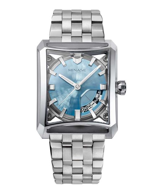 SEVEN WINDOWS “YUKI-HIRA Dial” Bracelet Model [VM15-M01YIB-SSB]