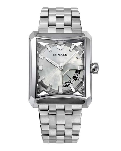 SEVEN WINDOWS “YUKI-HIRA Dial” Bracelet Model [VM15-M01YWH-SSB]