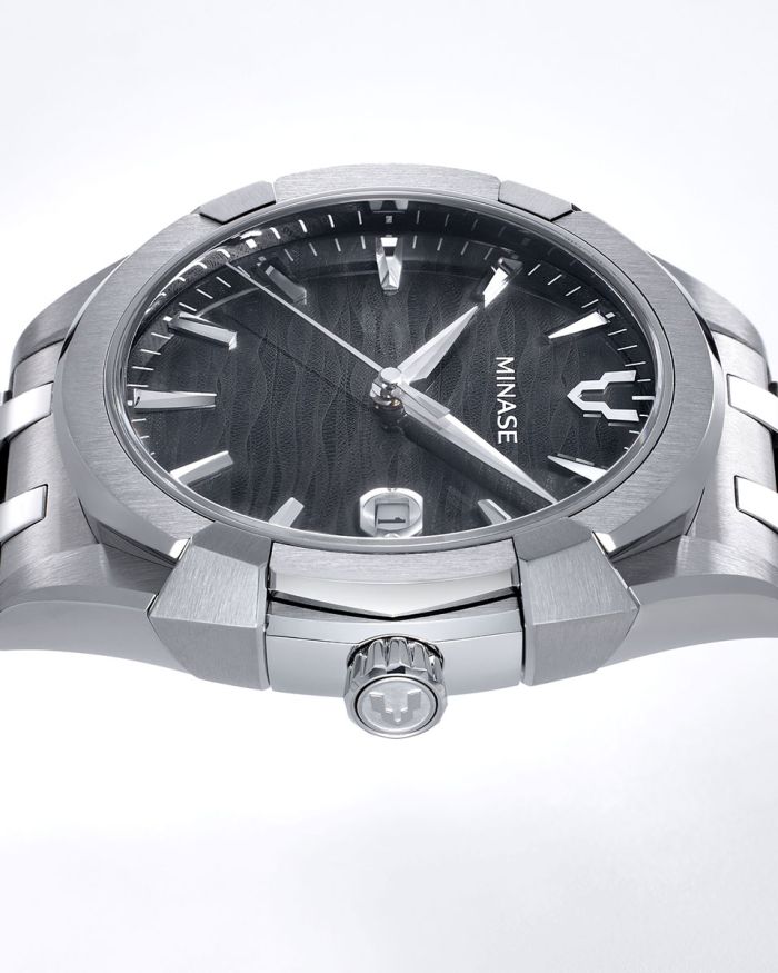 Uruga 42 Bracelet Model [UG03-M01NGR-SSB]