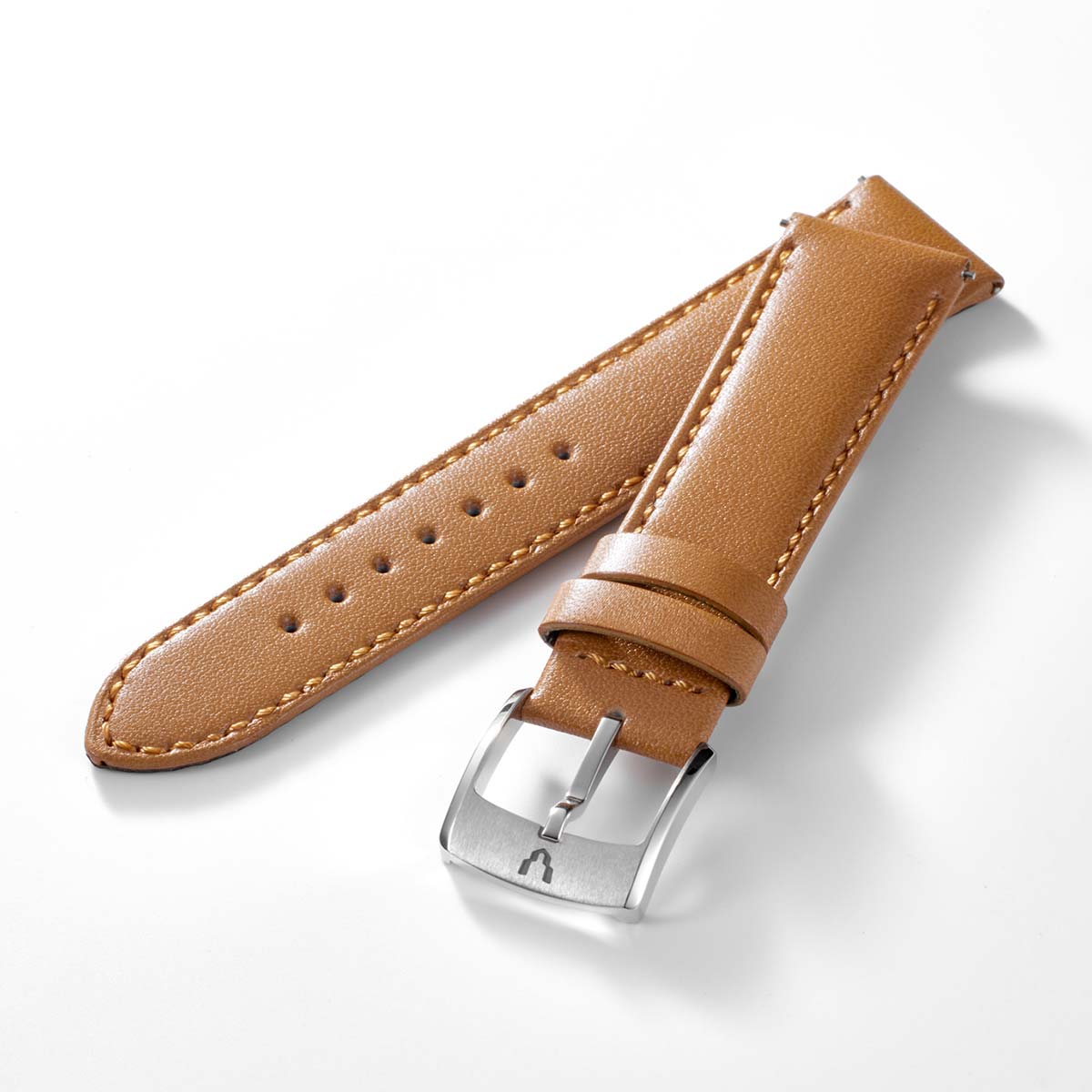 MASTER CRAFT M3 “Smooth cowhide One-touch Strap” – Camel [M3-VCA20-18]