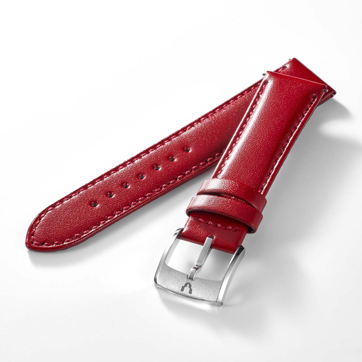 MASTER CRAFT M3 “Smooth cowhide One-touch Strap” – Red8 [M3-VRE20-18]