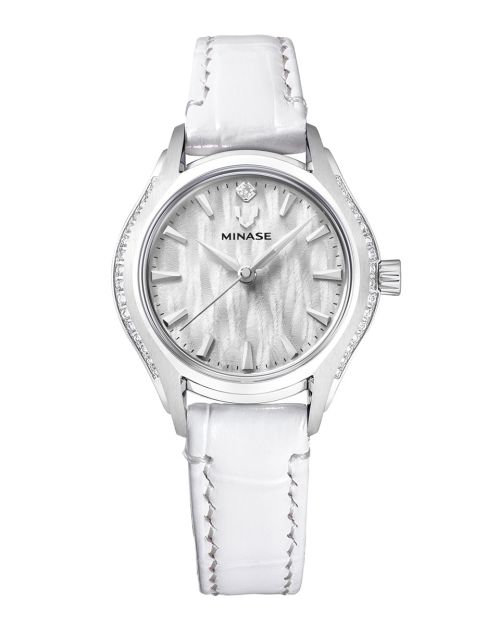 Luna Arch Leather Model “Stone-clamped (Diamond)” [UG01-CWHNWH-SSDD]