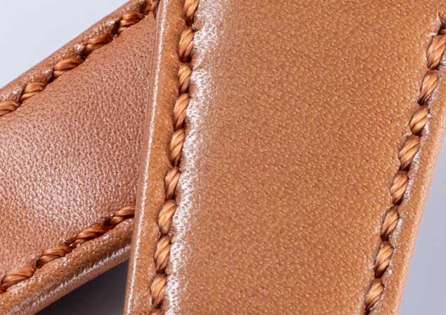 Smooth cowhide strap