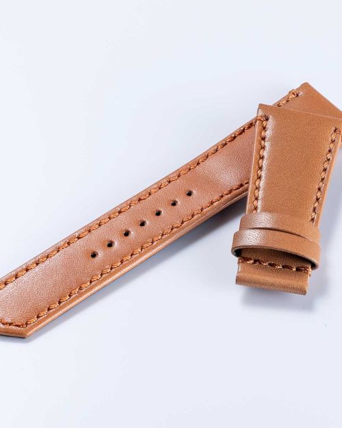 FIVE WINDOWS Mid “Smooth cowhide strap” (VM07) – Camel [VM07-VCA]